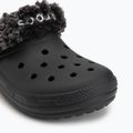 Papucsok Crocs Classic Fleece Lined black 8