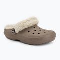 Papucsok Crocs Classic Fleece Lined mushroom