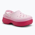 Papucs Crocs Classic Stacked Clog dragon fruit 2