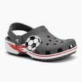 Gyerek papucsok Crocs Classic Soccer Band Clog Kids slate grey 2