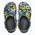 Papucs Crocs Classic Painted Floral black sand 13