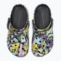 Papucs Crocs Classic Painted Floral black sand 6