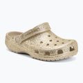 Gyerek papucsok Crocs Classic Chunky Glitter sandstone