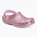 Gyerek papucsok Crocs Classic Chunky Glitter pink milk 2