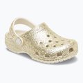 Gyerek papucsok Crocs Classic Chunky Glitter 211940 sandstone
