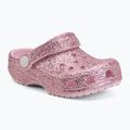 Gyerek papucsok Crocs Classic Chunky Glitter 211940 pink milk