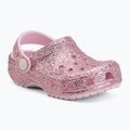 Gyerek papucsok Crocs Classic Chunky Glitter 211940 pink milk 2