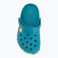 Gyerek papucsok Crocs Crockband Glow Confetti Band turbo teal/multi 6