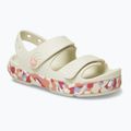 Gyerek szandál Crocs Crocband Cruiser Glow Confetti Band summit white/guava
