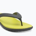 Papucsok Crocs Coast Flip slate grey/citrus 7