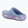 Gyerek papucsok Crocs Crockband Glow Confetti Band blue haze/multi 4