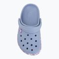 Gyerek papucsok Crocs Crockband Glow Confetti Band blue haze/multi 6