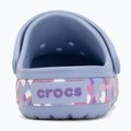 Gyerek papucsok Crocs Crockband Glow Confetti Band blue haze/multi 7