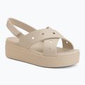 Női szandálok Crocs Broklyn 4U Cross Strap frappe
