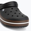 Papucsok Crocs Crocband Gum black 8