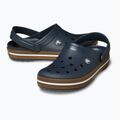 Papucsok Crocs Crocband Gum navy 6