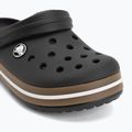 Gyerek papucsok Crocs Crocband Gum black 8