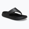 Női flip-flop papucsok Crocs Getaway Triangle black