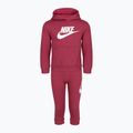 Gyermek tréningruha Nike Club Fleece sweet beet