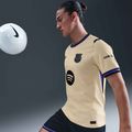 Férfi labdarúgó mez Nike FC Barcelona 2025/26 Match Away team gold/team gold/persian violet/black 9