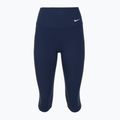 Női leggings Nike One High Waisted Capri midnight navy/fehér 8