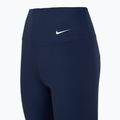 Női leggings Nike One High Waisted Capri midnight navy/fehér 10