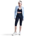 Női leggings Nike One High Waisted Capri midnight navy/fehér 2