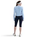 Női leggings Nike One High Waisted Capri midnight navy/fehér 3