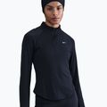 Női futó hosszú ujjú Nike Tempo Swoosh Run Dri-Fit 1/4-Zip black/white