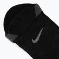 Zokni Nike Running Lightweight No-Show black/dark smoke grey/smoke grey 3