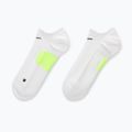 Zoknik Nike Running Midweight No-Show white/volt/black 2