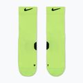 Zoknik Nike Running Midweight Micro Crew Volt/Black/Black 2