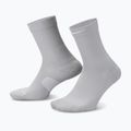 Zoknik Nike Running Midweight Crew Light Smoke Grey/Pure Platinum/White