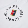 Férfi tenisz pulóver Nike Court Dri-Fit Heritage French Terry Hoodie white/black 9