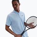 Férfi teniszpóló Nike Court Dri-Fit Polo Solid celesztin kék / fekete 5