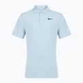 Férfi teniszpóló Nike Court Dri-Fit Polo Solid celesztin kék / fekete 7