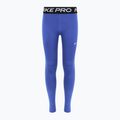 Nike Pro Dri-FIT üstökös kék/fekete/fehér gyermek leggings 7