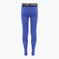 Nike Pro Dri-FIT üstökös kék/fekete/fehér gyermek leggings 8