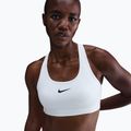 Sportmelltartó Nike Swoosh Medium Support white/black