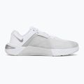 Női súlyemelő cipők Nike Metcon 10 white/platinum tint/metallic silver 2