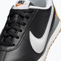 Női Nike Pacific Leather cipők black/cool grey/gum light brown/white 8