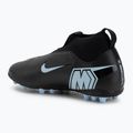 Gyermek futballcipő Nike Mercurial Superfly 10 Academy AG fekete/jeges kék 3