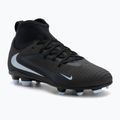 Nike Phantom 6 High Club FG/MG fekete/fekete gyermek focicipő
