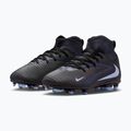 Nike Phantom 6 High Club FG/MG fekete/fekete gyermek focicipő 10