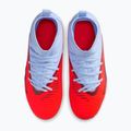 Nike Phantom 6 High Club FG/MG gyermek futballcipő királyi bordó/bright crimson 11