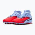 Nike Phantom 6 High Club FG/MG gyermek futballcipő királyi bordó/bright crimson 12