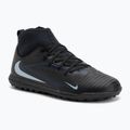 Gyermek focicipő Nike Phantom 6 High Club Jr TF fekete/fekete