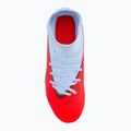 Nike Phantom 6 High Club FG/MG gyermek futballcipő királyi bordó/bright crimson 5