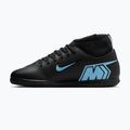 Gyermek focicipő Nike Mercurial Superfly 10 Club fekete/jeges kék 9