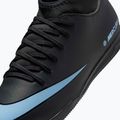 Gyermek focicipő Nike Mercurial Superfly 10 Club fekete/jeges kék 14